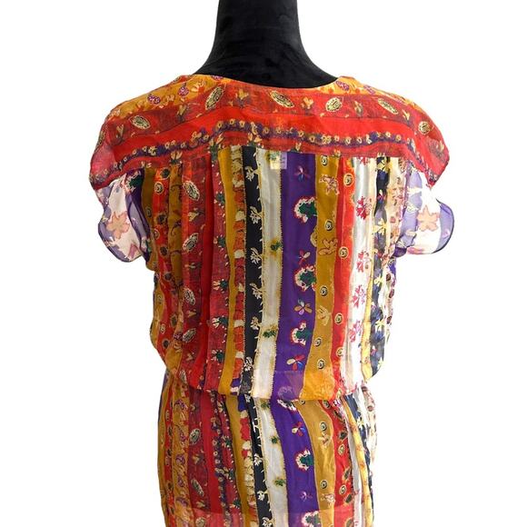 Diane Von Furstenburg Zora Dress EUC SZ 4 - Picture 8 of 13